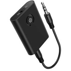 Bluetooth 5.3-adapter til fly til 2 trådløse hovedtelefoner, 3,5 mm jacks in-flight Bluetooth-transmi