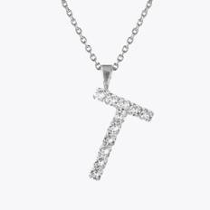 Caroline Svedbom Letter T Halsband / Crystal - 50cm