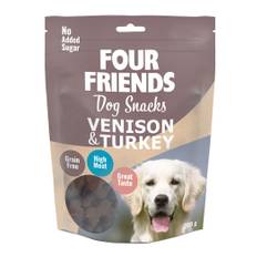 FourFriends Dog Snacks Venison & Turkey