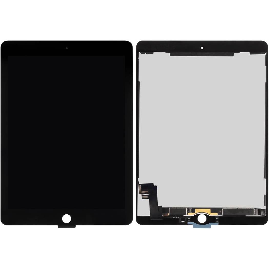 iPad Air 2 Skærm - Komplet Glas / LCD / Digitizer (OEM - Original Refurbished) - Sort