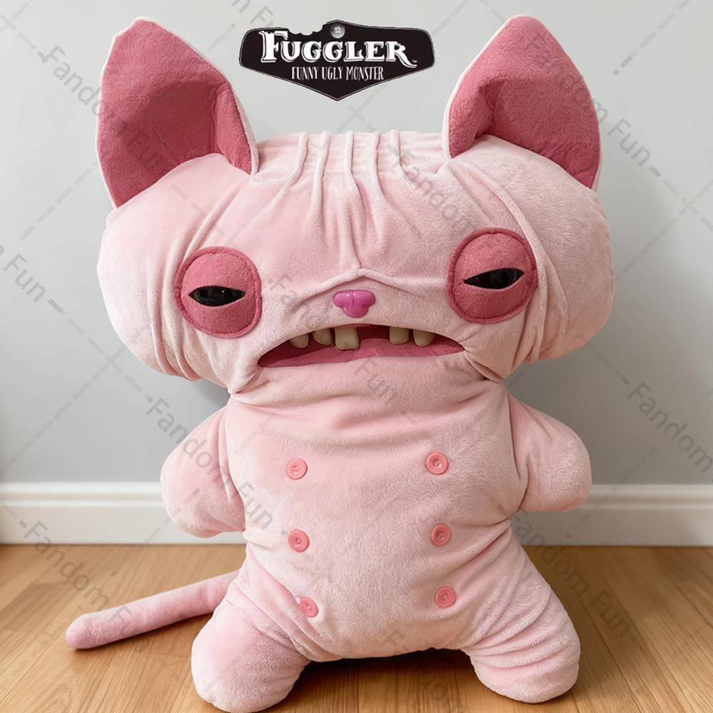 Generös Fuggler Verklig Ondskefull Fluffig Samlarobjekt 44-50 cm Generös Storlek Underhållande Udda Tand Ondskefull Galen Kanin Fluffig Gosedjur Kudde