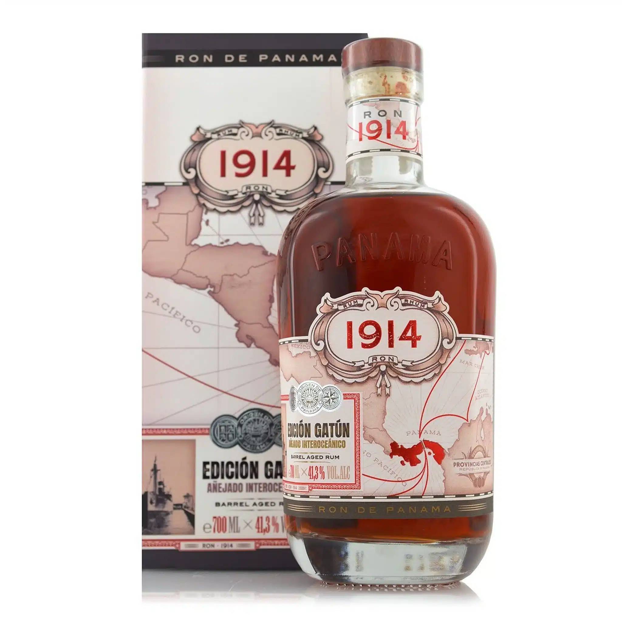 Ron 1914 Edicion Gatun Rum 41,3% 70 cl