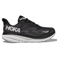 Hoka Clifton 9 Womens | Black / White - Black / Standard / 8