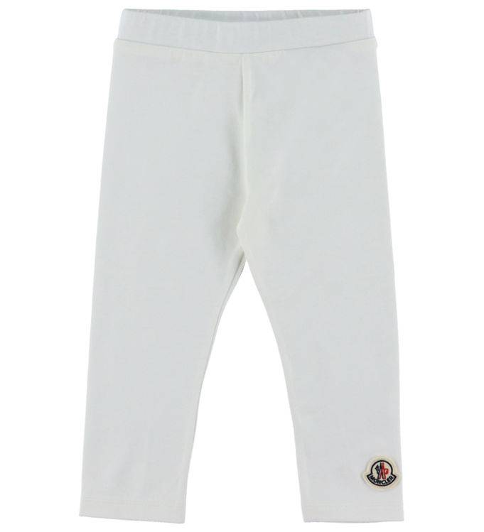 Moncler Leggings - Natural - Moncler - 2 år (92) - Leggings