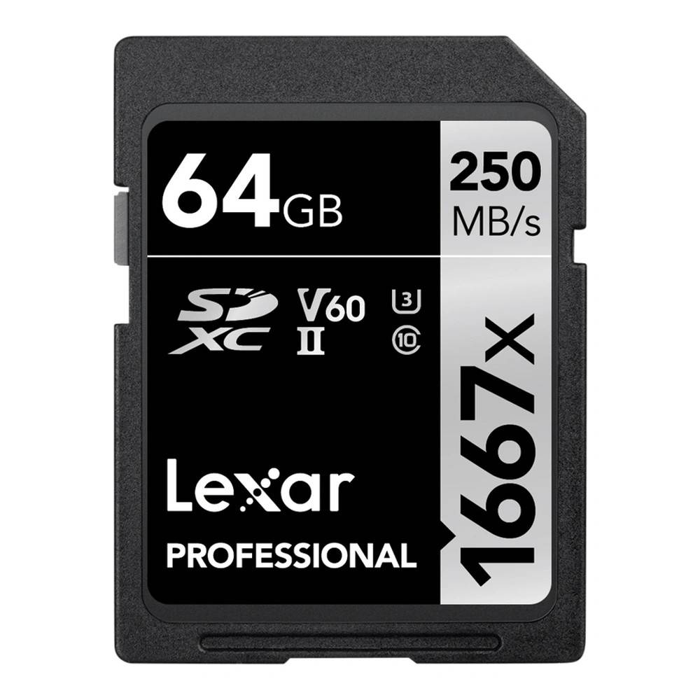 Lexar SDXC Pro Gold 1667X UHS-II U3 V60