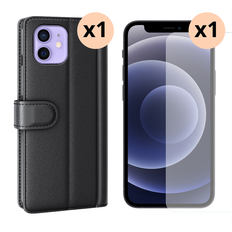 iPhone 11 Beskyttelsessæt Mobiltaske og Skærmbeskyttelse