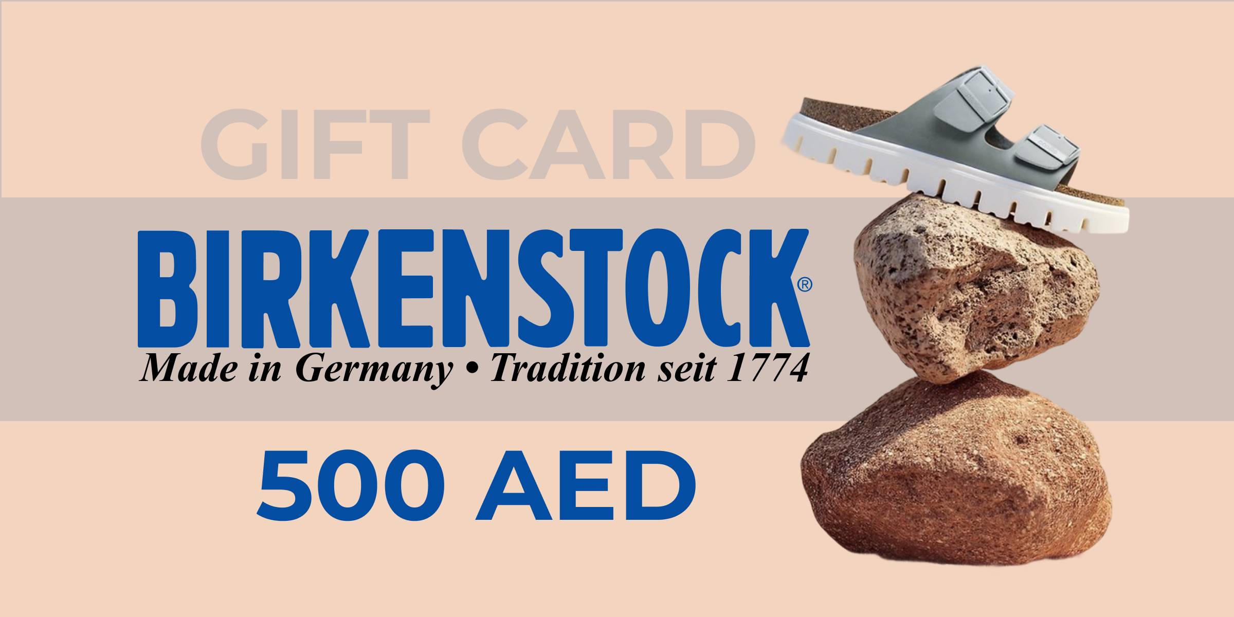 Birkenstock Gift Cards 500 AED - Standard