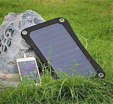 6,5W påhængs solcelleoplader