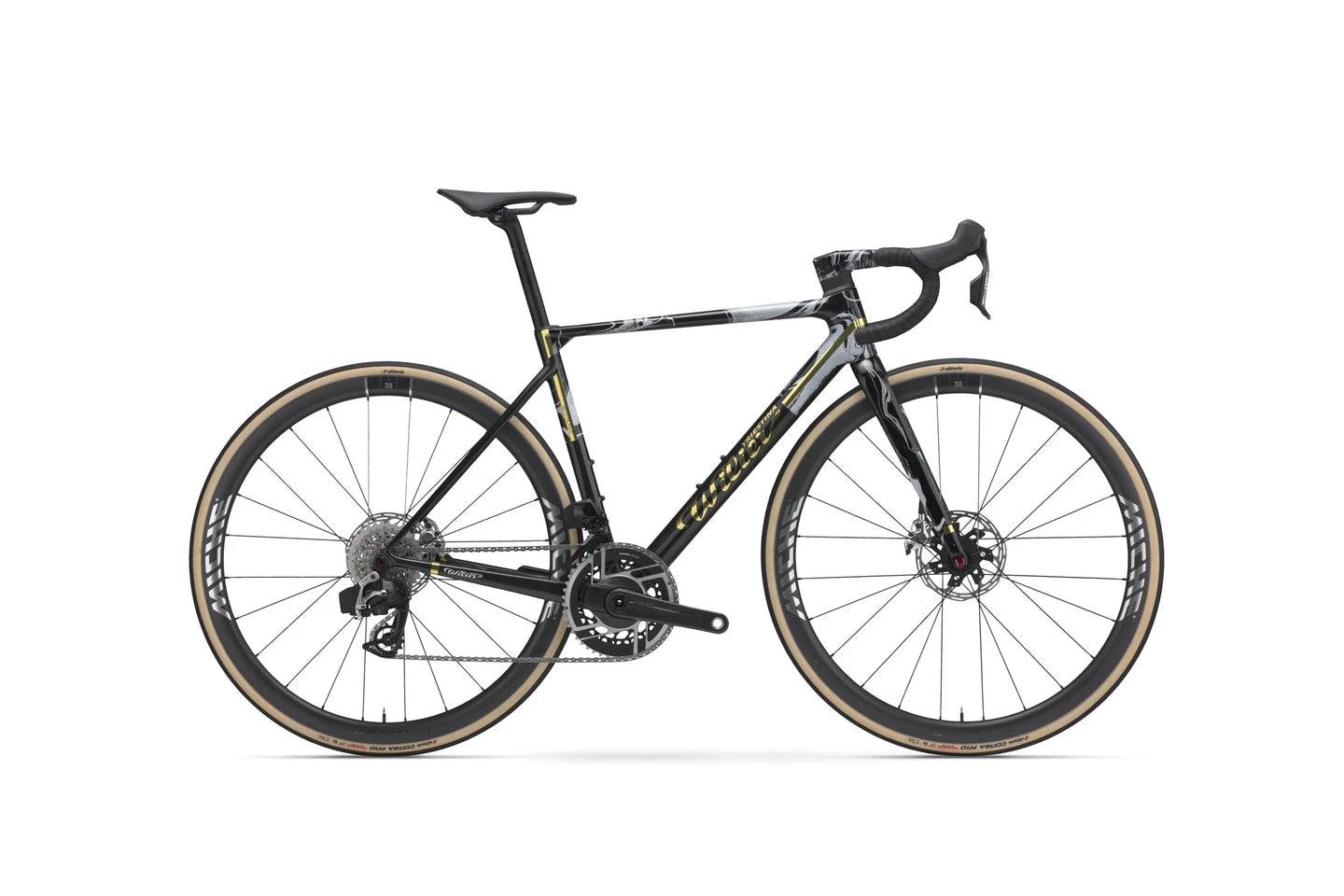 Wilier Verticale SLR 2027 - SRAM RED AXS 2x12sp - Miche Kleos RD 36 - 064 / S / Sea Black