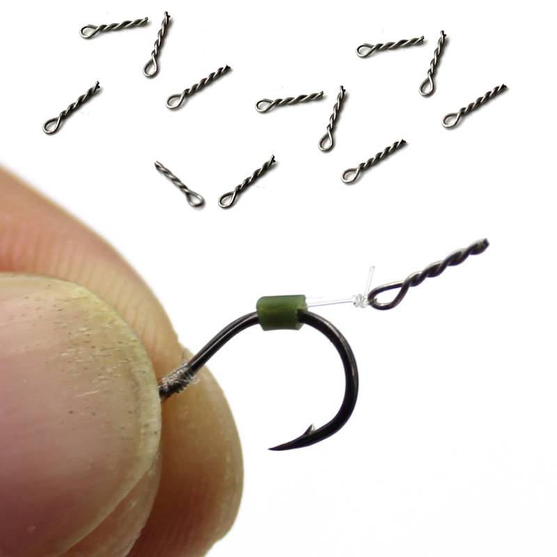30pcs Carp Fishing Accessories Fishing Hook Bait Bayonets Stainless Steel Secure Bait Hanging Firmly For Fishing Feeder Tackle