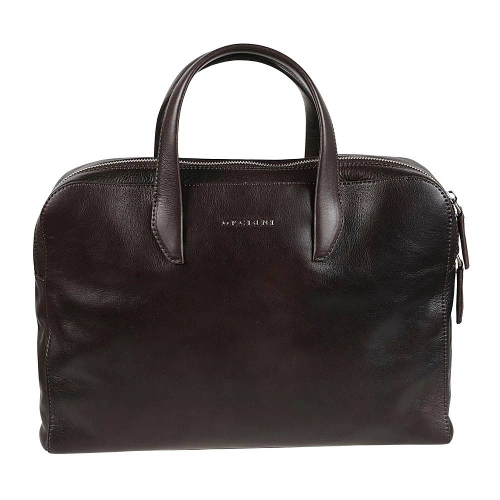 Orciani Lagoon Slim Briefcase - Tasker - Herre - Brun - ONE SIZE - Læder