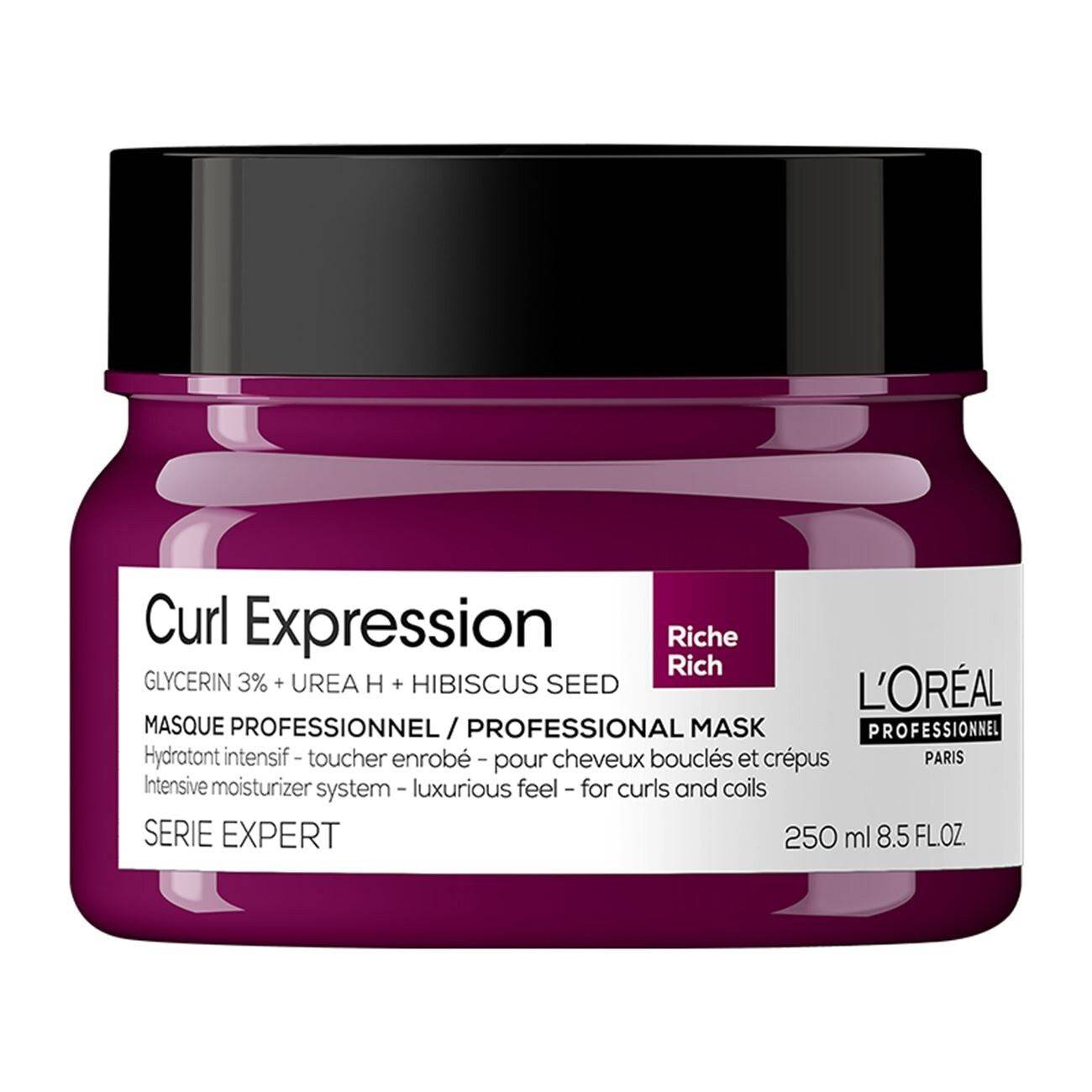 Loreal Curl Expression Intensiv återfuktande rik mask 250 ml