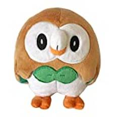 Pokemon plyschfigurer, 20 cm plyschdjur, stoppad leksak, plysch: Rowlet