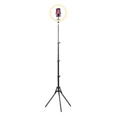T'NB Influence Pro 12" RGBWW LED Ring Light m. Justerbar Tripod til Smartphone - Sort