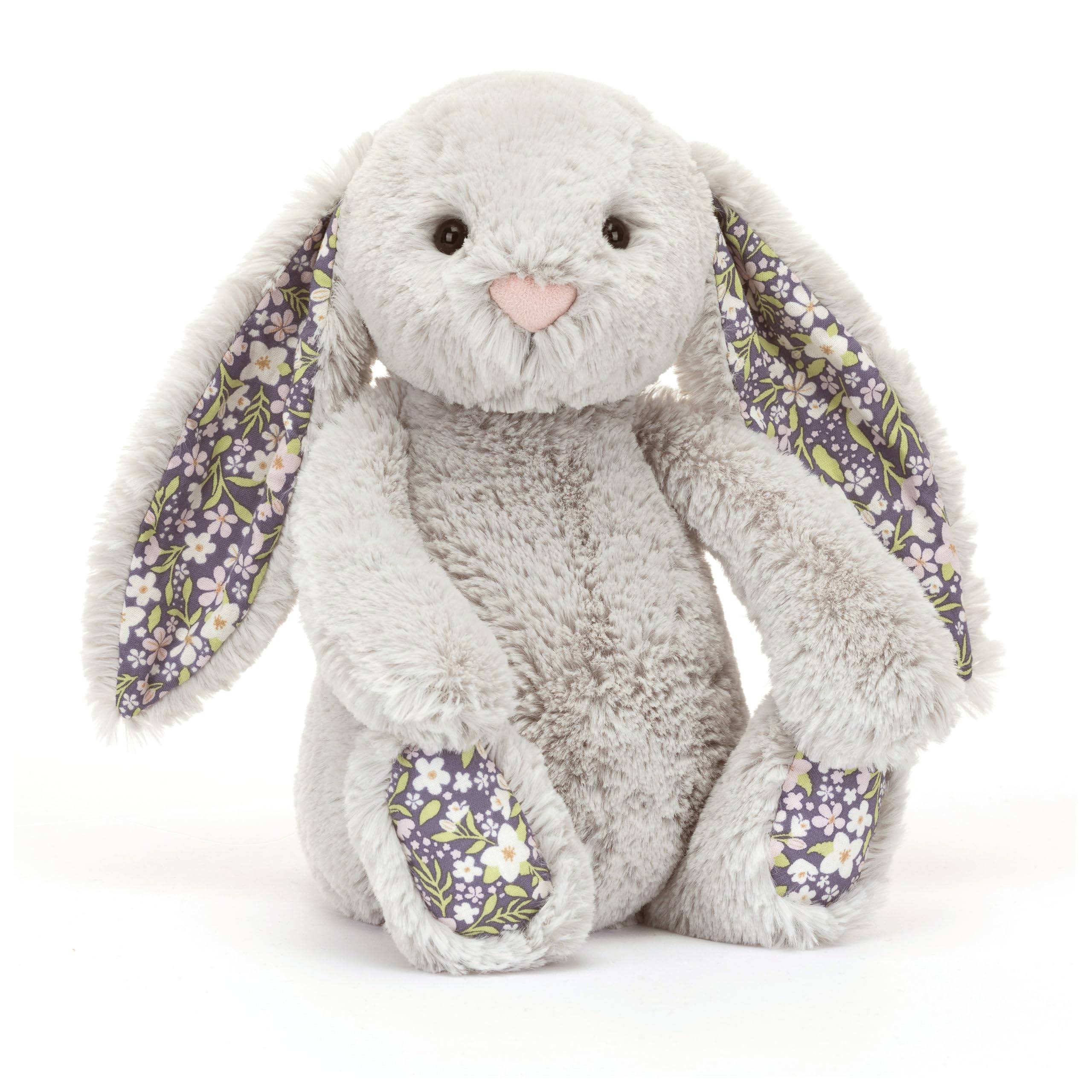 Bashful Silver Bunny Original Jellycat 'Bloom' - 12-inch.