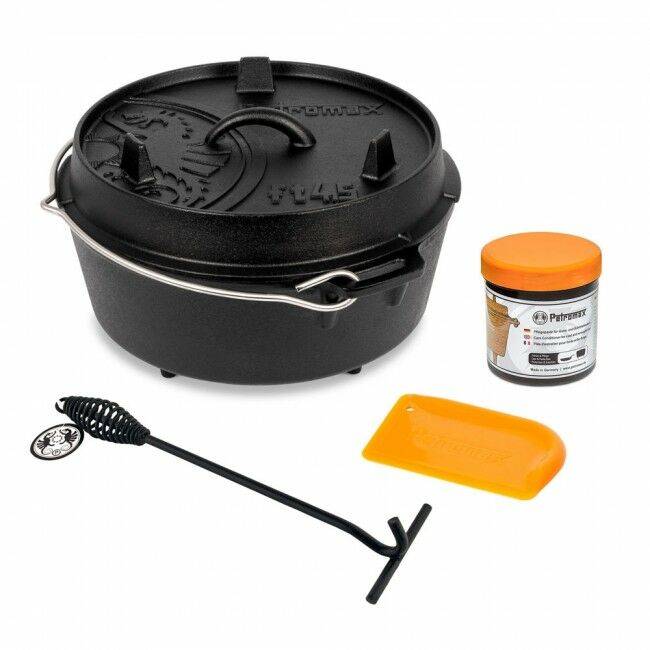 Petromax Feuertopf ft4.5 Zubehör-Set - Dutch Oven Set mit Füßen