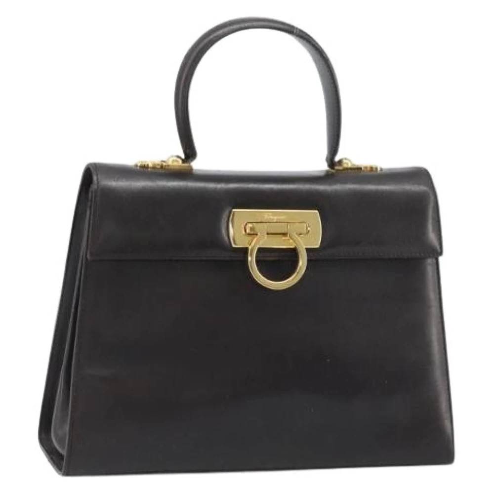Salvatore Ferragamo Pre-owned - Pre-owned Hand Bag Vintage - Dam - ONE Size - Läder