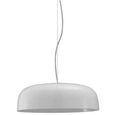 Oluce Canopy 422/l Pendel - Loftslamper Aluminium Hvid - OL-L0422/L-BI