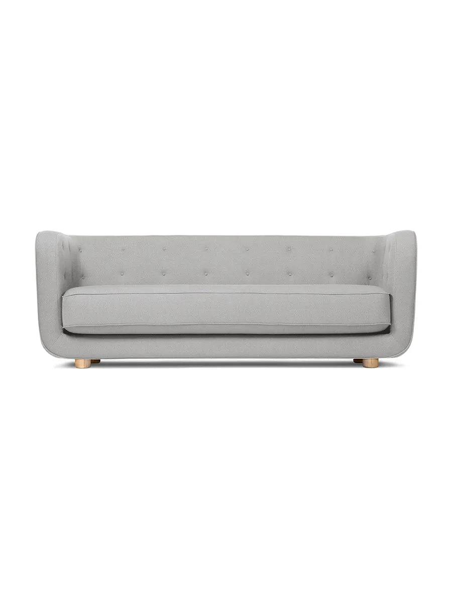 Vilhelm Sofa fra Audo Copenhagen Stof / Vidar 3, 123 / Eg - Jacobsen Plus