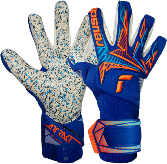 Reusch Attrakt Freegel Fusion Goaliator Målvakt BLÅ - 11