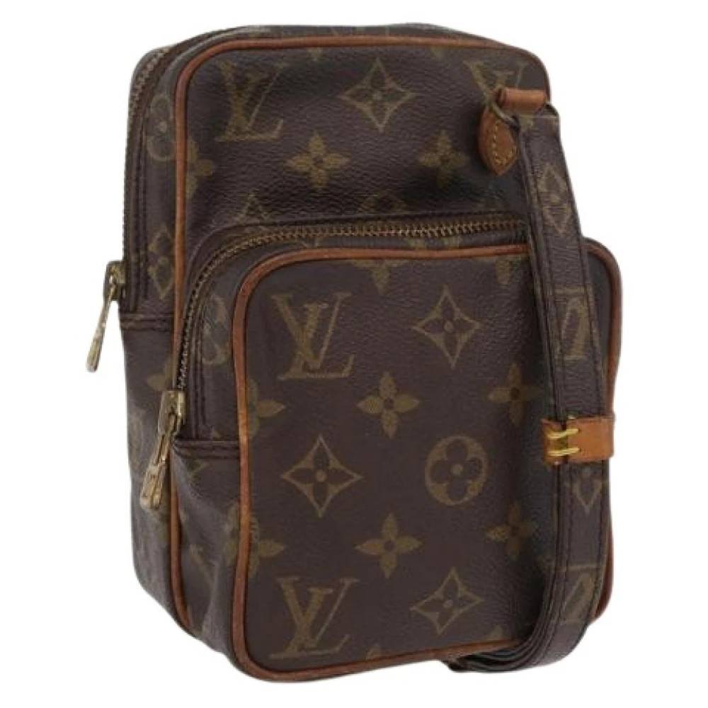 Louis Vuitton Vintage Pre-owned Canvas Crossbody Taske - Vintage - Dame - Brun - ONE SIZE -