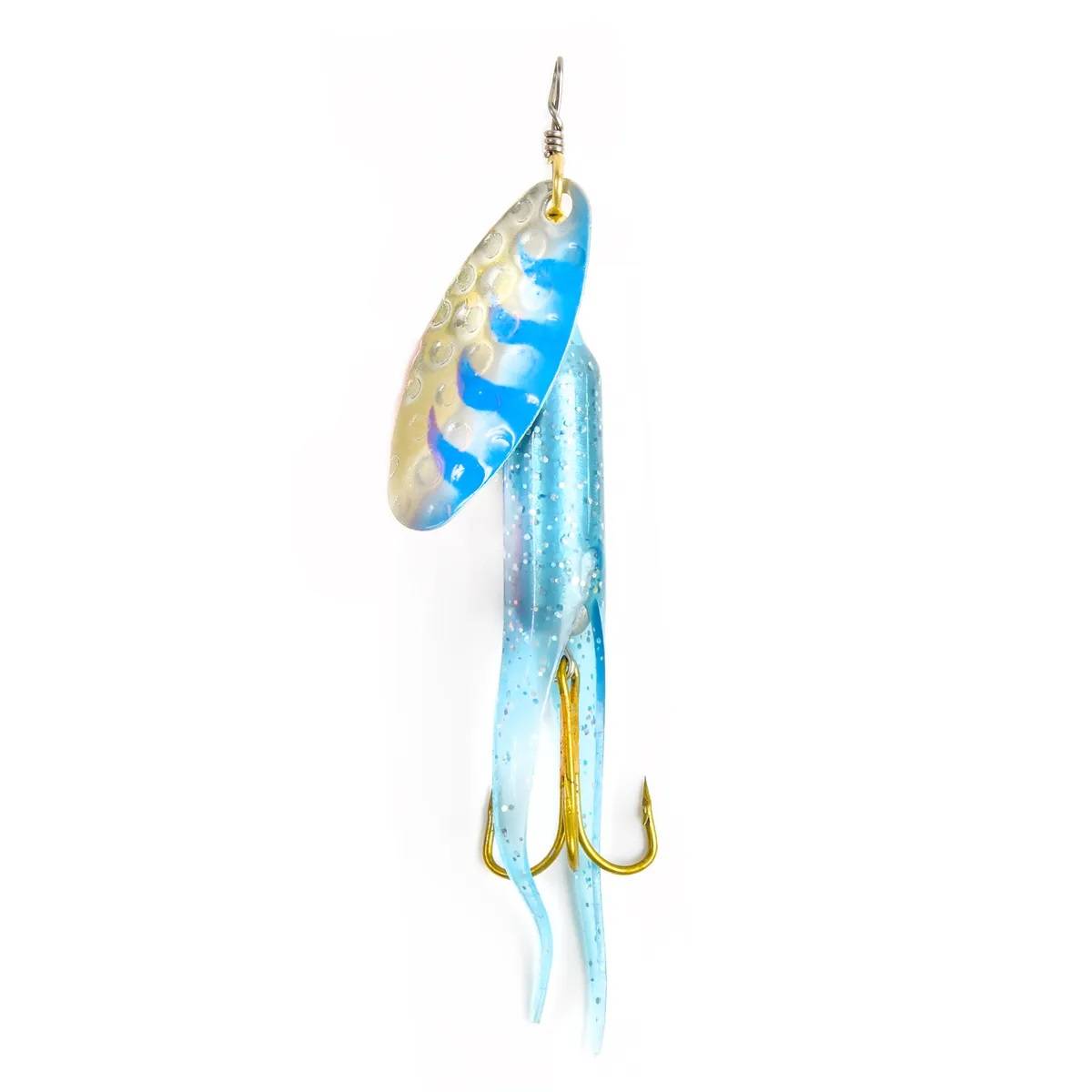 Spinnare Maxximus Flying Latex Blå/silver 8cm - 14gram