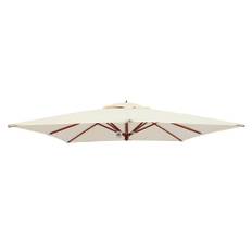 Hoffmann Parasol dug Natur LØS Luksus – 300 x 300 cm