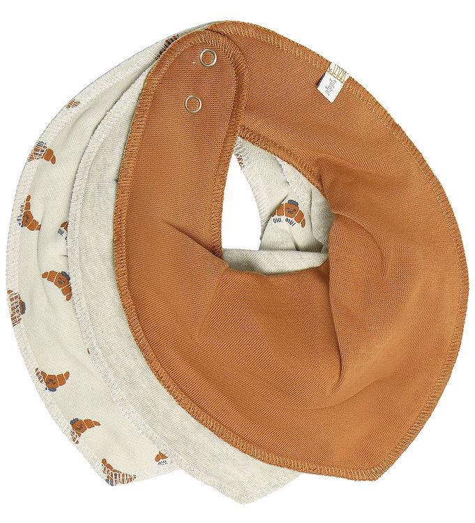 Pippi Dregelhaklapp - Spets - 3-pack - Adobe - Pippi Baby - One Size - Dregglis