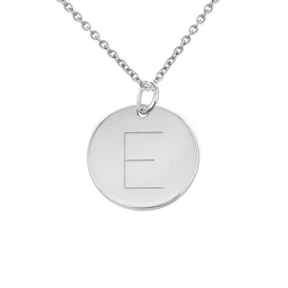 Halsband med Bokstav i Silver