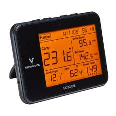 VOICECADDIE Voice Caddie SC300i Portable Launch Monitor Golf Trajectory Measurement Instrument Distance Head Speed Ball Speed Launch Angle Hit Rate