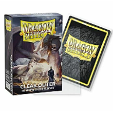 Dragon Shield Standard Clear Matte Outer Protective Sleeves (100)