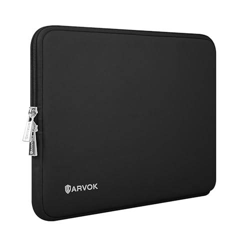 ARVOK Vattentät höljen för bärbar dator 13 till 13,3", MacBook Air, MacBook Pro 13" och 14", HP ThinkPad, Dell, Lenovo, Asus, Acer MSI, svart