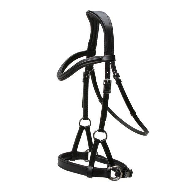 Riders Company Ergo bidløs trense m. sidepull - sort.