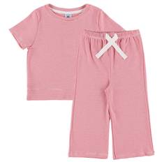 Petit Bateau Nattøj - Peonia/Marshmallow - Petit Bateau - 12 år (152) - Nattøj 2-delt