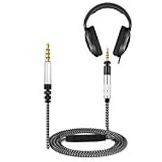 V-MOTA Hörlurslinje kompatibel med Sennheiser HD 598 SE/CS/SR HiFi, HD 518 558 569 579 599 560S, HD400 Pro, HD2.30 headset (1 del) (Drive-för-trådmikrofon 1,5 m (5 ft))