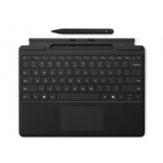 Microsoft Surface Pro Keyboard - Tangentbord - med pekdyna, accelerometer, Förvarings- och laddningsfack för Surface Slim Pen 2 - QWERTY - holländsk - svart - med Slim Pen 2 - för Surface Pro 10 for Business, Pro 11, Pro 8, Pro 9