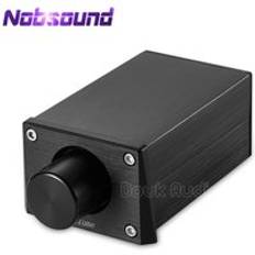 Nobound hög precision passiv förförstärkare volymkontroll hifi förförstärkare matchar effektförstärkare eller aktiva högtalare
