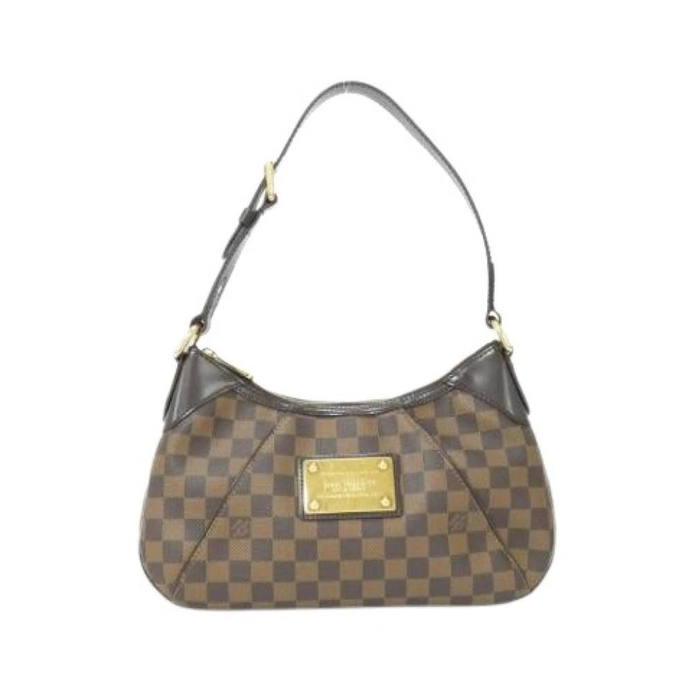 Louis Vuitton Vintage Pre-owned Canvas Skuldertaske - Vintage - Dame - Brun - ONE SIZE - Uld