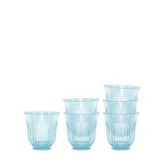 Lyngby - drikkeglas 26 cl - blå glas 6 pk