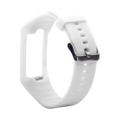 Polar A360 / A370 klockarmband i silikon - Vit