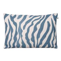 Chhatwal & Jonsson - Zebra Cushion Cover 40x60 cm Heaven Blue - Prydnadskuddar och kuddfodral - Blå