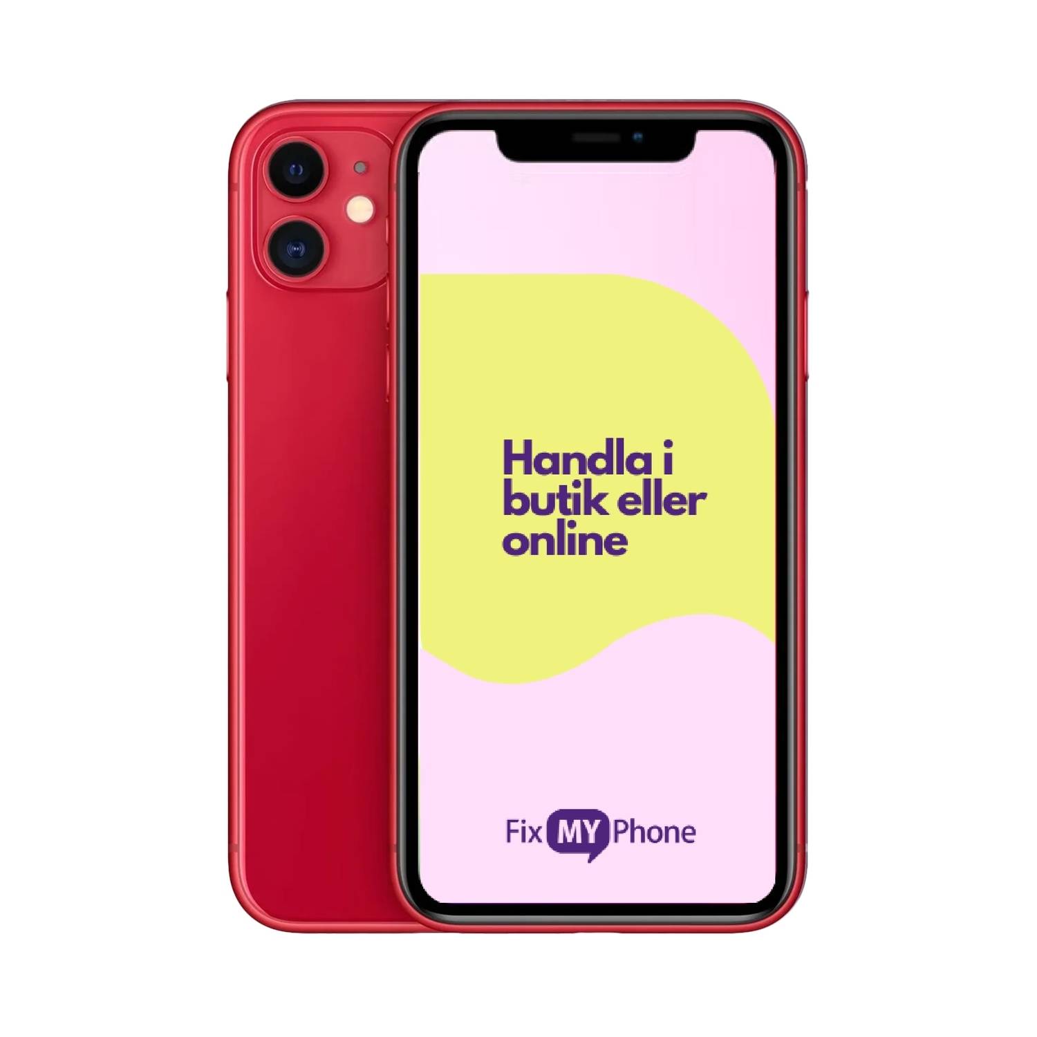 IPhone 11 Begagnad Röd 128 GB Klass B
