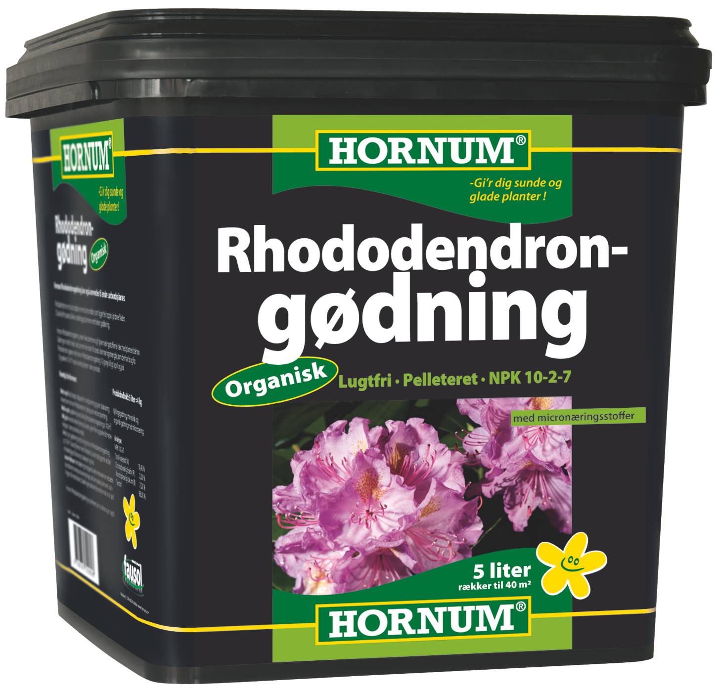 Hornum Rhododendron gødning org. - 5 ltr..