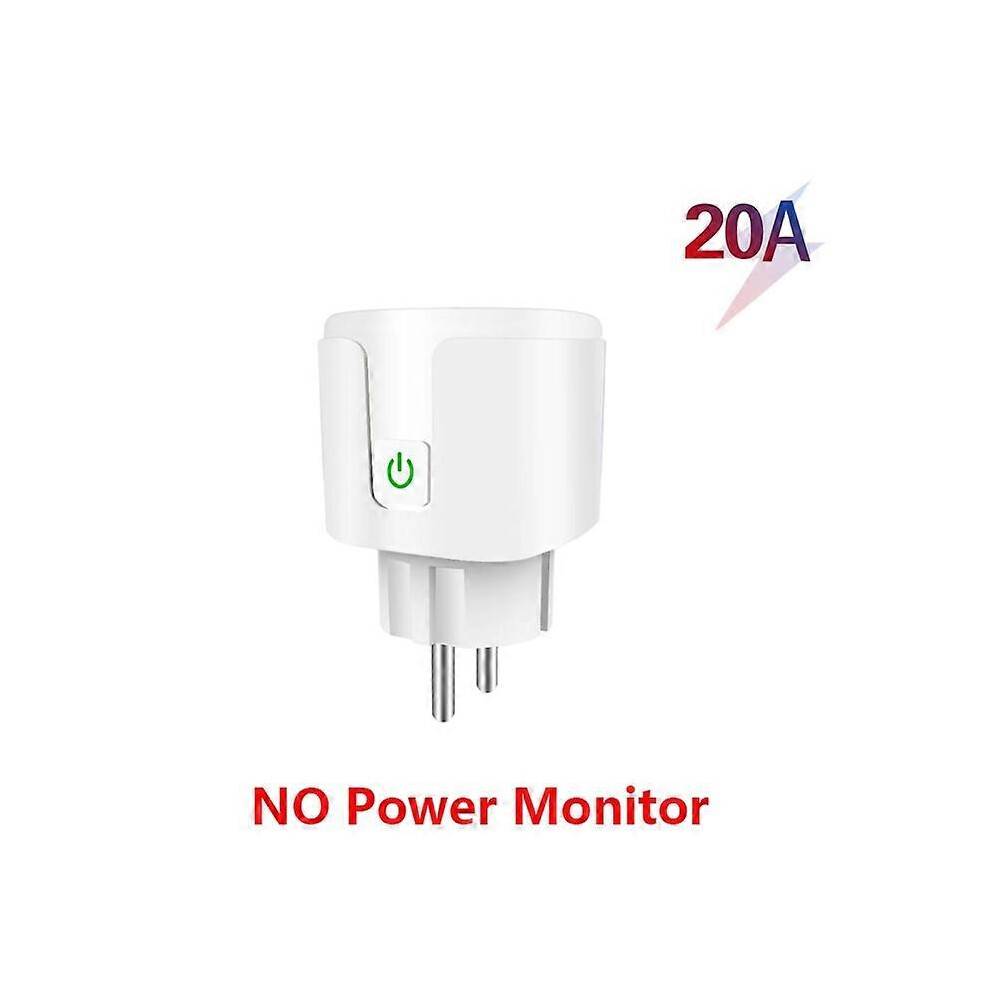 (5PCS) Tenky Smart Plug WiFi Socket EU 20A With Power Monitor Timing Function