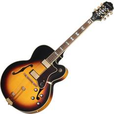 Epiphone Broadway Vintage Sunburst Halvakustisk guitar (Kun pakket ud)