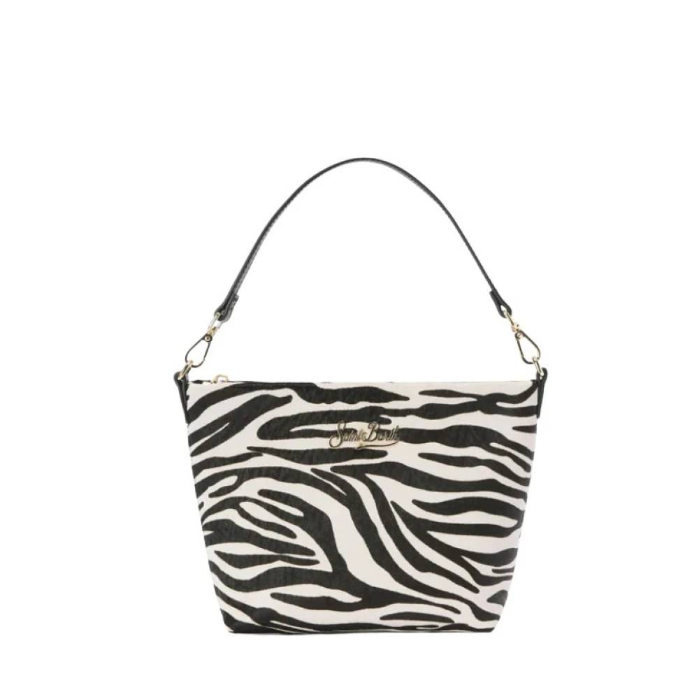Saint Barth Skuldertaske med aftagelige stropper - Tasker - Dame - Flerfarvet - ONE SIZE - Uld