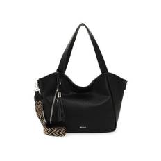 Tamaris bags - Carissa - Svart cityshopper i skinnimitation - Black