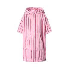 Bongusta - Naram Kids Poncho - Børnebadekåbe - baby pink & ski patrol - 5-7 years