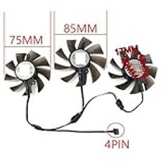 Datorkomponenter 1LOT 4PIN FY09015L12LPA GA91S2U GTX 980 TI GPU Fan Compatible with GTX 970 GTX 980 TI HOF Graphics Card Cooling Fan