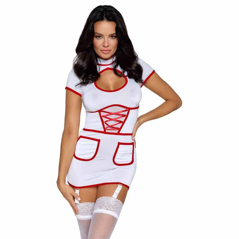 Cottelli Lora Sygeplejerske Kostume M